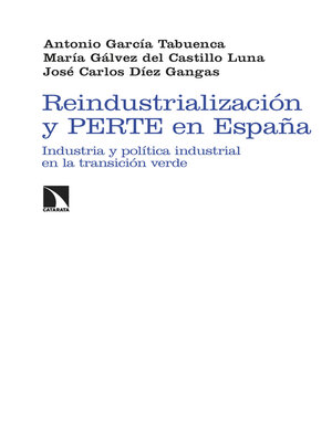 cover image of Reindustrialización y PERTE en España